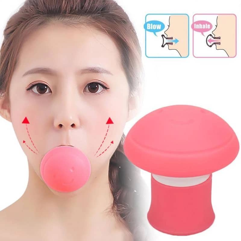 Face Exerciser, Facial Yoga Face Slimmer Silicone Slimming Face Lifter Double V Face Facial Lifter